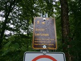 Panneau - sentier des loups